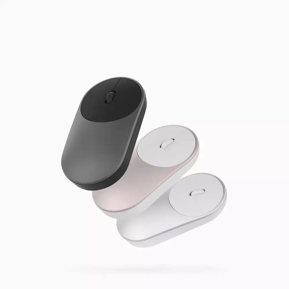 Xiaomi беспроводная мышь портативная Bluetooth 4,0 из алюминиевого сплава ABS Материал игровая мышь RF 2,4 ГГц двойной режим управления подключение