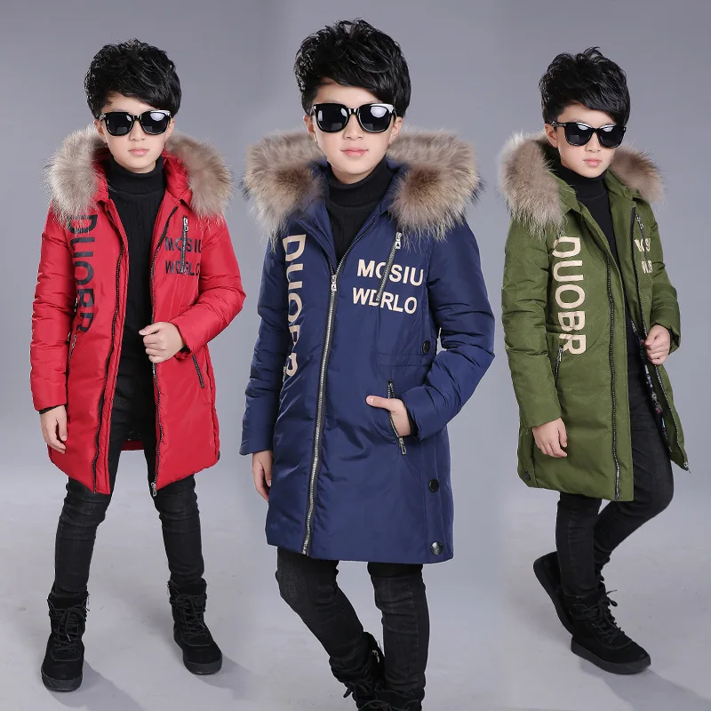

New casual children's cotton jacket boys winter children's children's letters zipper cotton children's clothing boys jackets