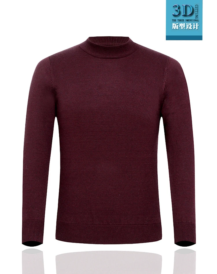 Осень Зима Trui Повседневный Coltrui Effen цвет Trui двойной воротник Slim Fit используется свитера Одежда