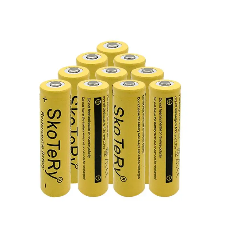 

4pc a lot Free shippng 18650 Li-ion Rechargeable 3.7V 9800mAh Battery for Flashlight Newest 18650 battery
