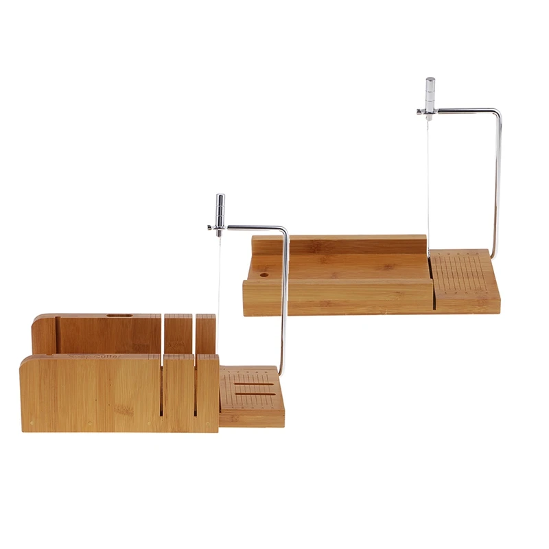 

Hot New 2 Pieces Multi-Function Wooden Soap Cutter Handwork Process Slicer Model for Home Decoration Supplies