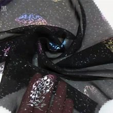 Косплей платье из шифоновой ткани перо бронзовое 30D тонкая ткань бронзовое платье костюм ткань сделай сам