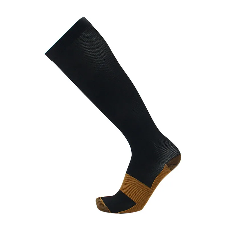 

High Quality Sport Stockings Nylon Anti-Fatigue Leg Calf Foot Graduated Support Varicose Compression Socks for Mens Womens S-XXL