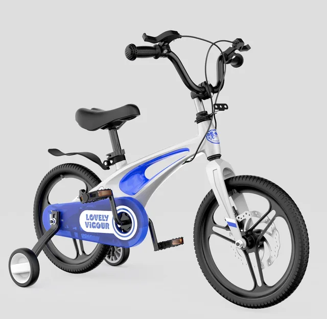 LazyChild Children's bicycle magnesium alloy12/14/16/18inch boys and girls' bicycle 2-9 years old kids bike mini bike frame 2