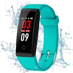 Kirlor Fitness Tracker, Colorful Screen Smart Bracelet with Heart Rate Blood Pressure Monitor,Smart Watch Pedometer Activity Kirlor Fitness Tracker, Colorful Screen Smart Bracelet with Heart Rate Blood Pressure Monitor,Smart Watch Pedometer Activity