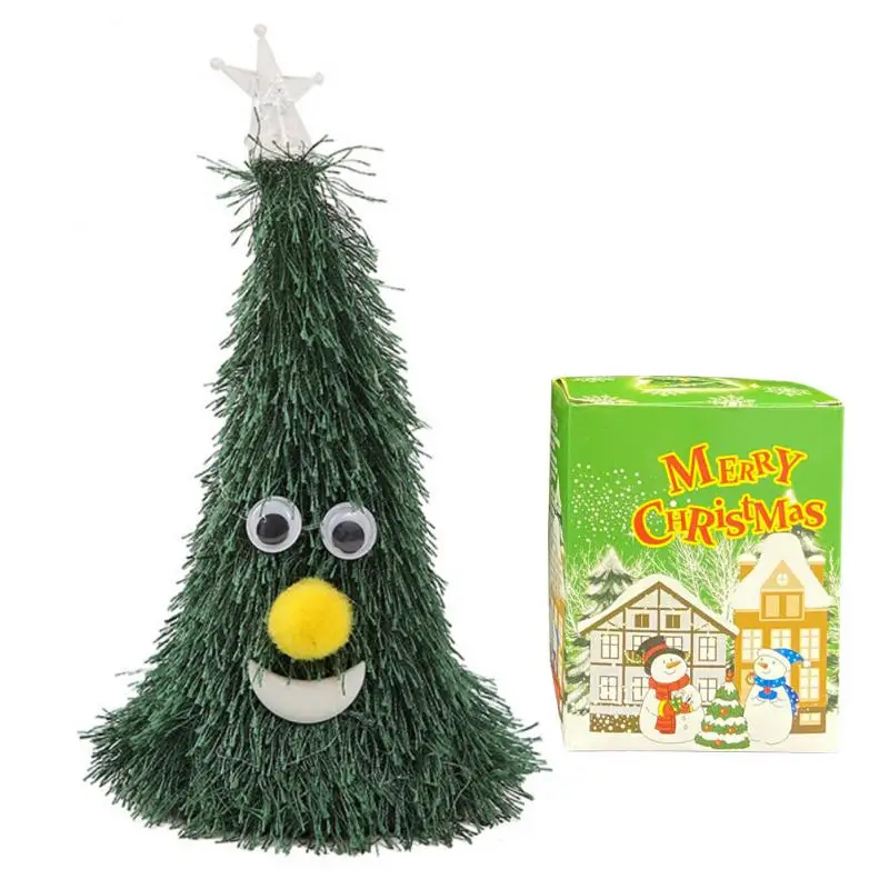 Singing Christmas Tree 2022 2022 Christmas Santa Claus With Music Ornaments Christmas Tree Hat Rotating  Singing And Dancing Toys New Year's Eve Decorations|Trees| - Aliexpress