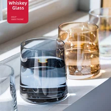 Модные скандинавские прозрачные стеклянные чашки для завтрака, кофе, чая, молока, сока, воды, чашки для виски, вечерние кружки, подарки для влюбленных, чашка для друзей