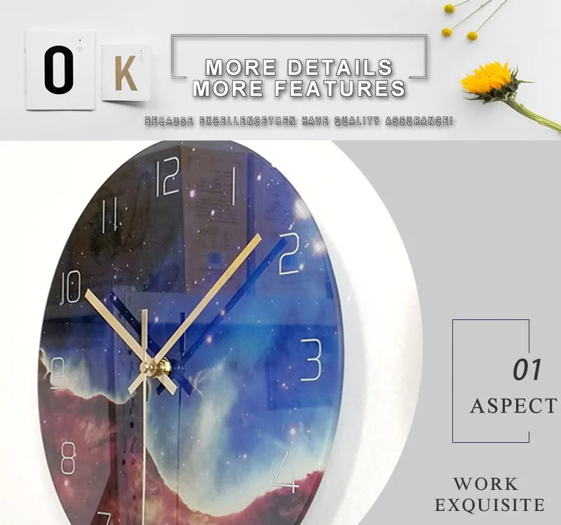  Cloock Nordic Clock Wood Wall Clock Mickey Kitchen Big Clock Wall Mirror Wall Clock Watch In Wall Home Watch For Wall Decor Acrylic Mirrored Decorative Sticker Wall Clock (3)