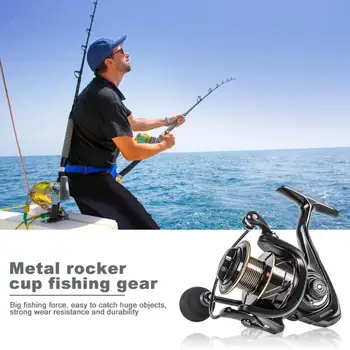 

Sea Fishing Gadgets Outdoor Special Purpose Daily Durability Metal Rocker Left Right Interchangerable Spinning Fish Wheel