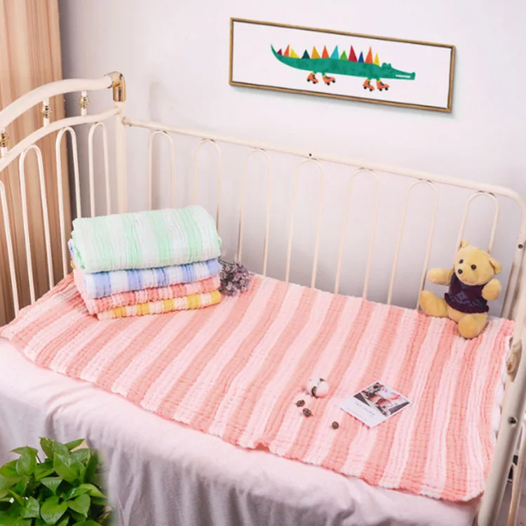 

Six-layer Gauze Bath Towel Infant Children's Quilt Blanket 70*140 Six-layer Seersucker Baby Bath Towel for Children