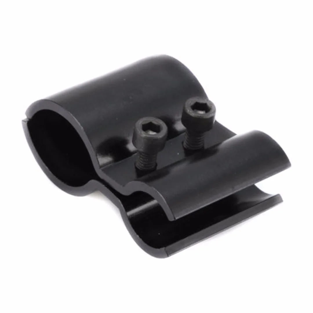 Universal Flashlight Pipe Clamp Black Portable Light-weight Practical Outdoor Sport Hunting Shooting Iron Scope Mount Rail