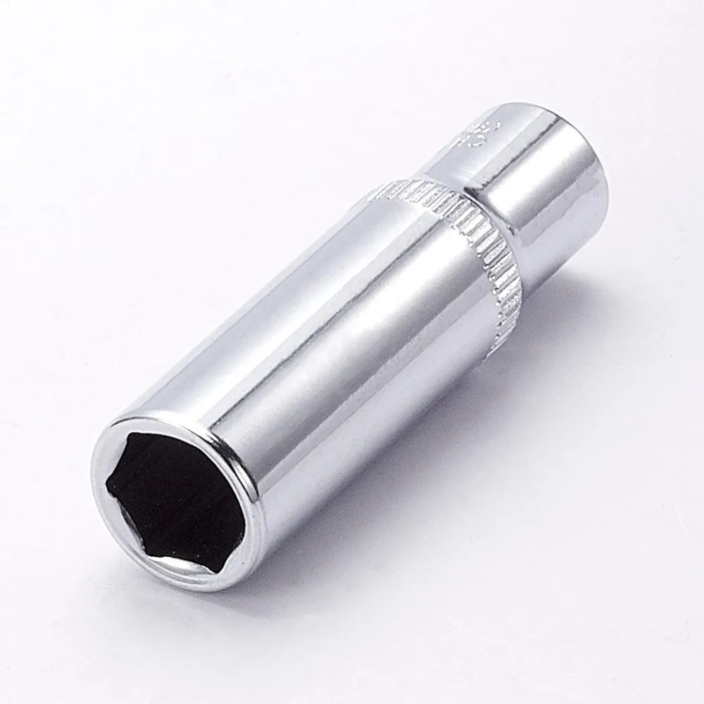 Utoolmart 2 шт./4 шт. Стандартный гнездо для ключ, дюймовый стандарт 1/" привод, для детей возрастом от 4 до 13 лет мм 6-точечный мост гайка с шестигранной головкой метрические Длина 50 мм сливы розетка рукав