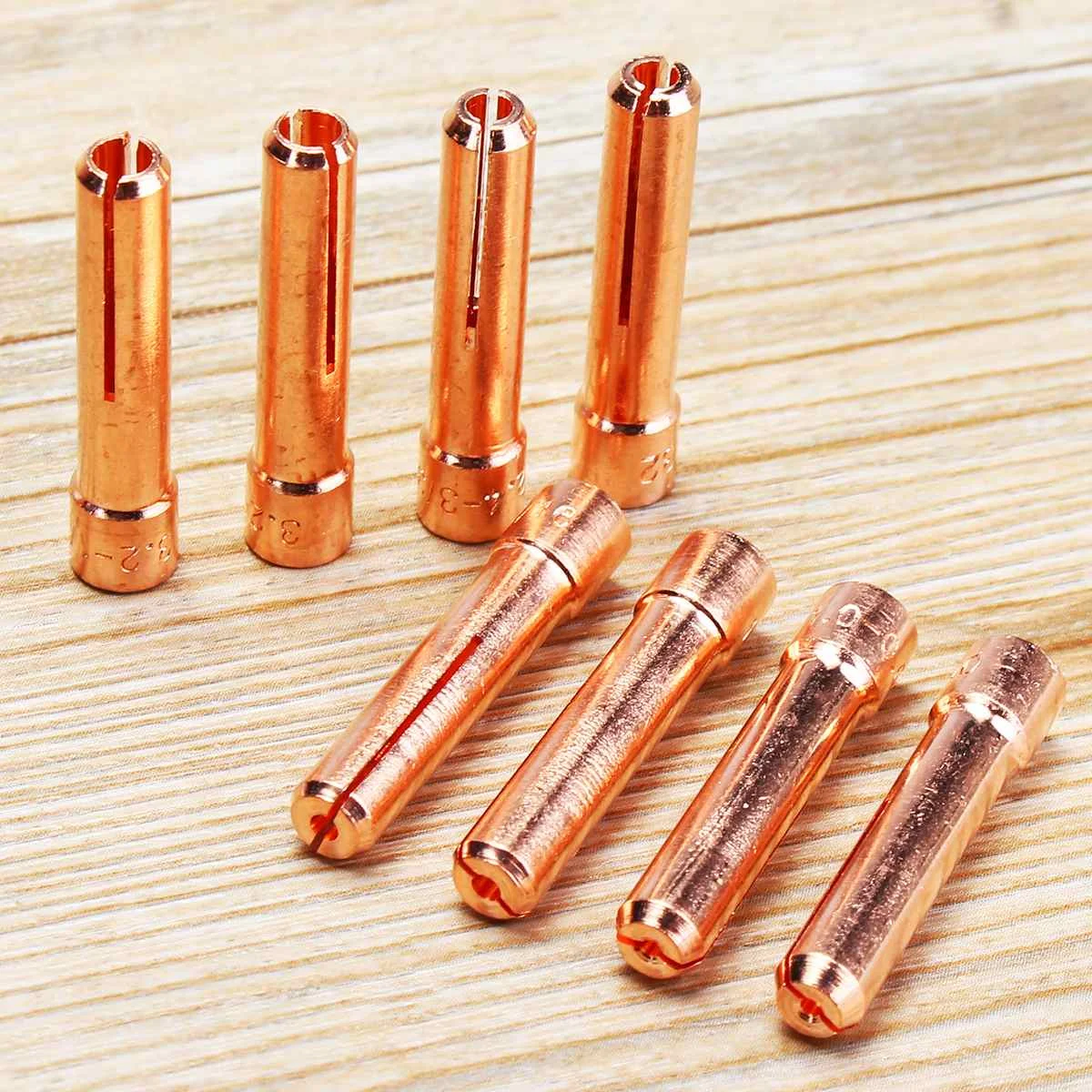 

1/1.6/2.4/3.2mm 45Pcs TIG Welding Torch Stubby Gas Lens Glass Pyrex Cup Kit for WP-17/18/26 Series Welding Tool Accessories