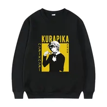 Anime Hunter X Hunter Anime Printi Pullover Men Women Oversized EU Size Sweatshirts Mens Loose Sweatshirt Round Neck Tracksuit