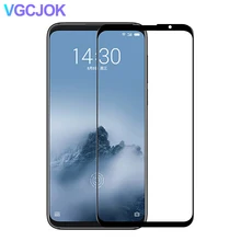 Полностью покрывающее закаленное Стекло на meizu 16 16s 16th 16X 16XS экран пленка для meizu X8 M8 M6 Note 8 9 M6T M6S защитный Стекло