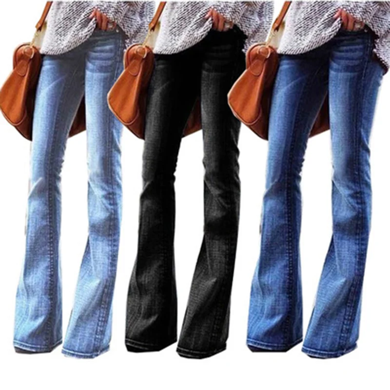 New 2020 Vintage High Waist Jeans Woman Flare Jeans For Women Black Skinny Denim Mom Jeans Plus Size 4XL Female Wide Leg Pants New 2020 Vintage High Waist Jeans Woman Flare Jeans For Women Black Skinny Denim Mom Jeans Plus Size 4XL Female Wide Leg Pants