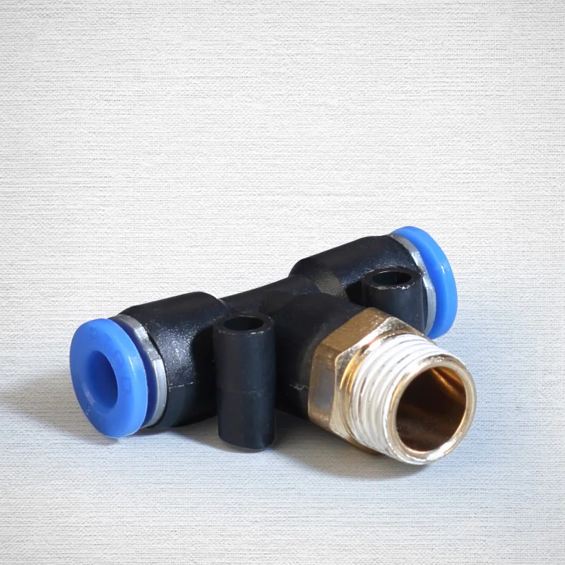 

PB Pneumatic Quick T-Type Threaded Tee Pick up Head PB4-01 PB6-02 PB8-03 PB10-023 Hose Nozzle