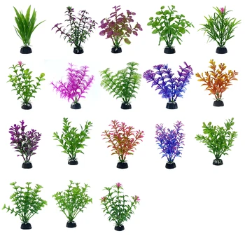 

3x13cm Simulation Artificial Plants Aquarium Decor Water Weeds Ornament Plant Fish Tank Aquarium Grass Decoration