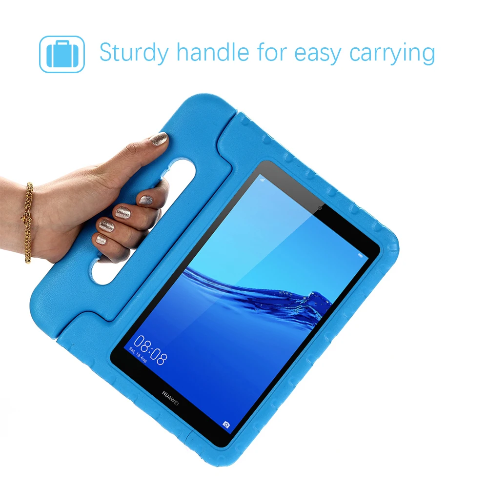 Для huawei MediaPad M5 Lite 8 дюймов Honor Pad 5 чехол на планшет 8 дюймов EVA ударопрочный суперзащитный чехол портативная ручка