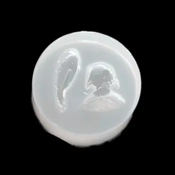 

Cute Fish Lollipop Snowflake Resin Silicone Mold DIY Pendant Jewlery Making Tool Epoxy Resin