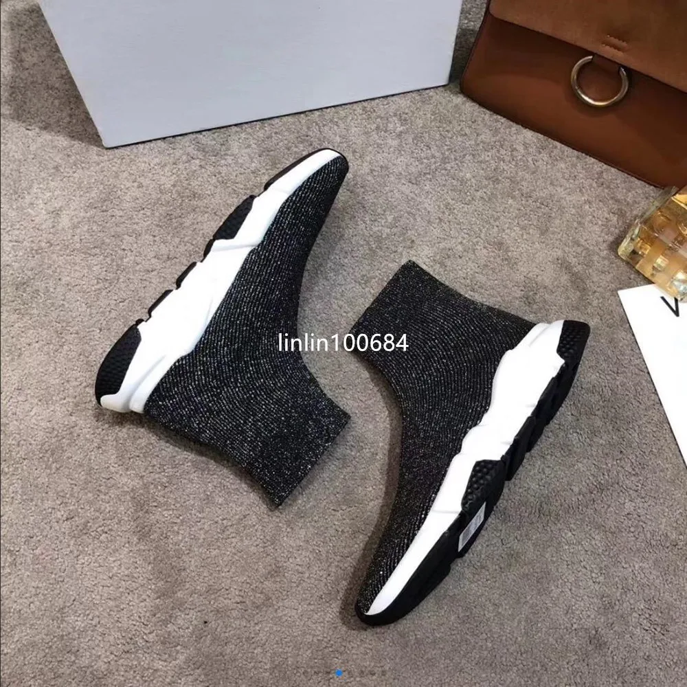 

botas mujer invierno 2019 International brand winter ladies socks boots women shoes botines mujer off white shoes brand