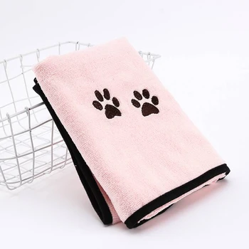 

2Pcs Pet Towel Multifunction Cat Dog Soft Quick Drying Super Pet Absorbent Towels Microfibre Bathroom Towels Pet Supplies