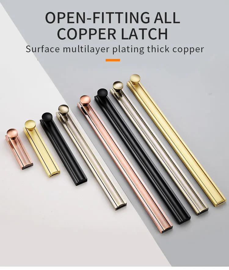 trava universal para porta de correr cobre puro com abertura 4 cores 02