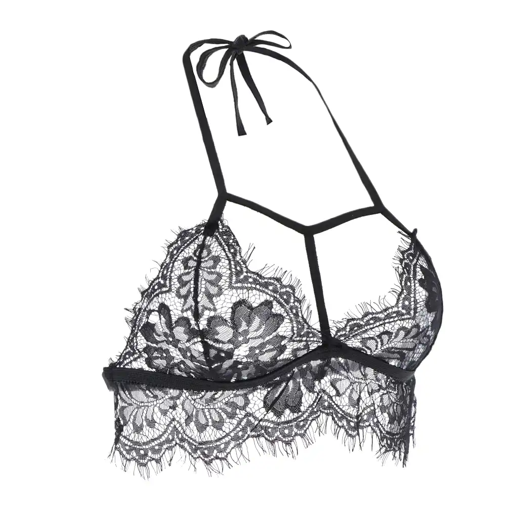bralette push up negro