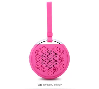 

Portable outdoor 5 waterproof and dustproof mini square audio wireless Bluetooth speaker FM stereo 5colors