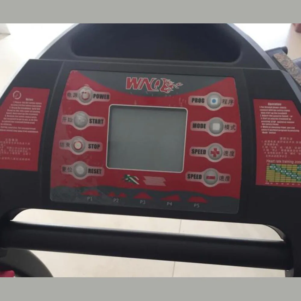 

Upper control board for WNQ F2000Q Treadmill Display Control Panel LCD Operator Panel Instrument Panel