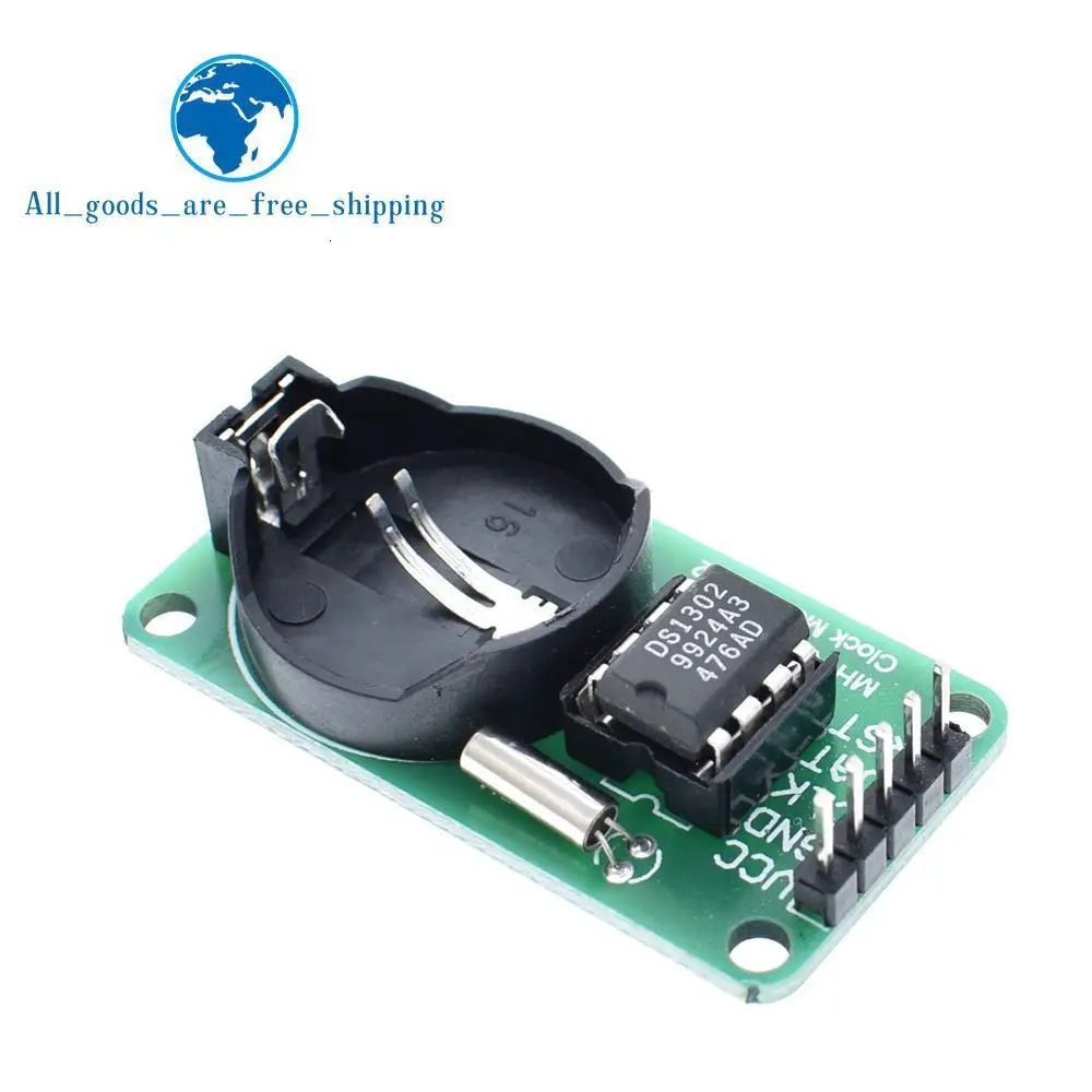 TZT Новое поступление RTC DS1302 модуль часов реального времени для AVR ARM PIC SMD для Arduino