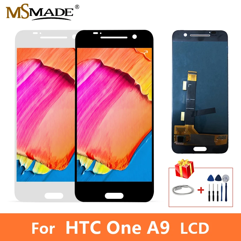 5," для htc One A9 lcd сенсорный экран дигитайзер Запчасти для дисплея тестирование качества AAA