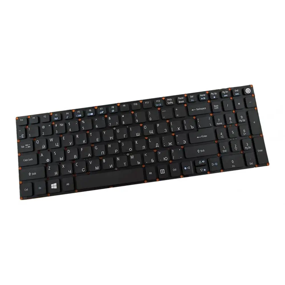 Русская раскладка для замены клавиатура для acer Aspire E5-573 E5-573T E5-573TG E5-573G E5-722 E15 E5-582P клавиатура Высокое качество