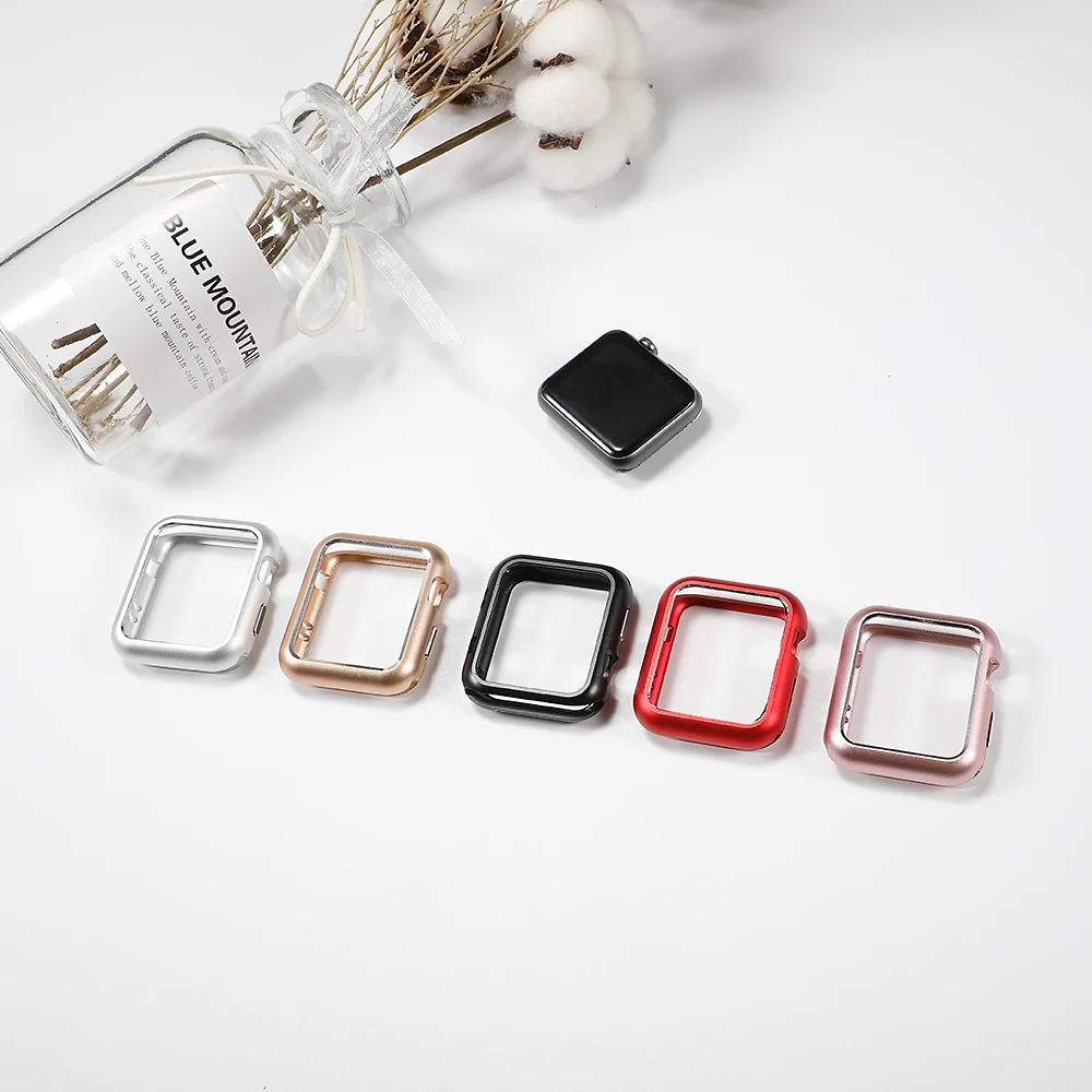 Магнитный чехол для apple watch, чехол для apple watch 5 4 3 44 мм/40 мм iwatch band 5 42 мм/38 мм, Защитное стекло для экрана