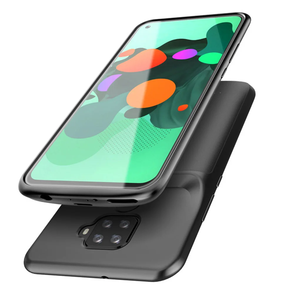 Чехол с аккумулятором 4700 мАч для huawei mate 30 Lite, мягкий чехол из ТПУ для зарядки телефона huawei Nova 5i Pro, чехол с аккумулятором