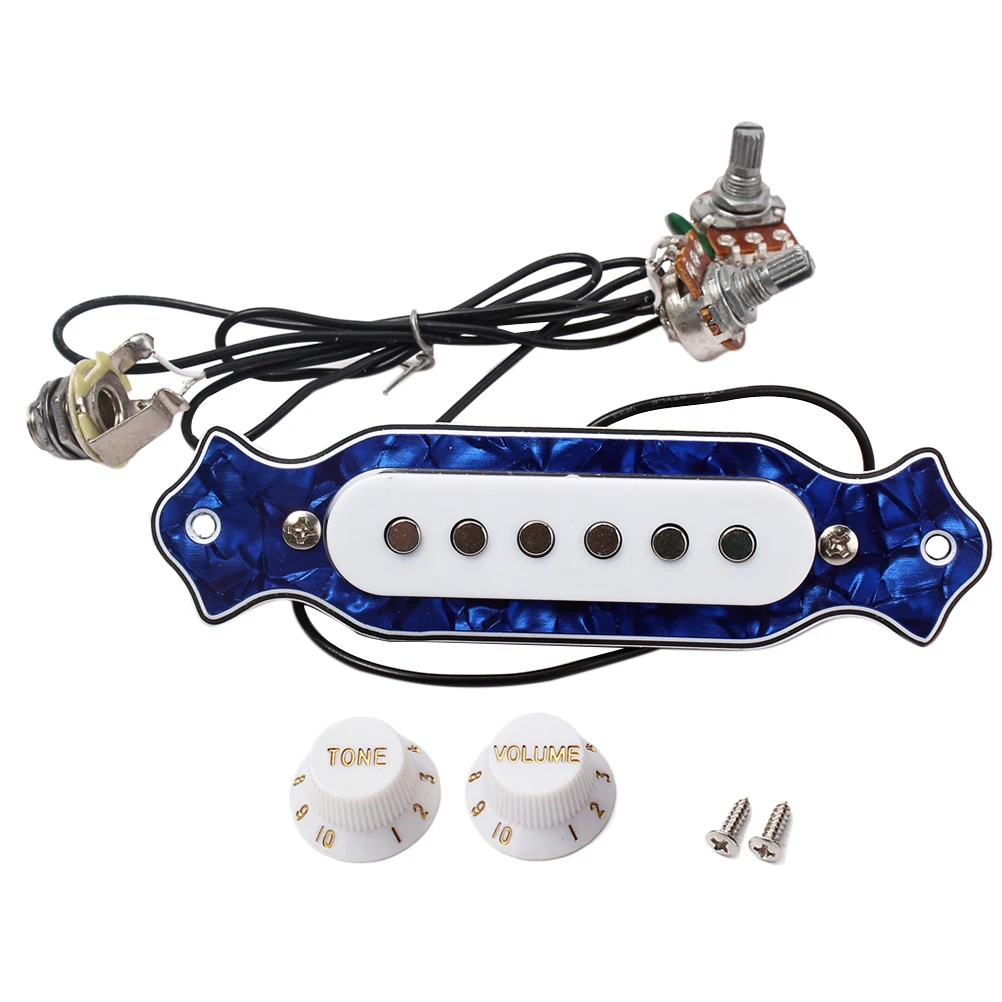 

1 Pc Soundhole Pickup Cigar Box Guitar Parts for Guitar Musical Instrument Bass