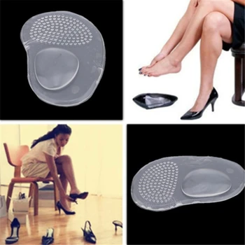 

Heel Foot Arch Forefoot Pad Half Size Pad PU Polyurethane Foot Arch Pad + Forefoot Pad 2-in-1 Design With Stickiness