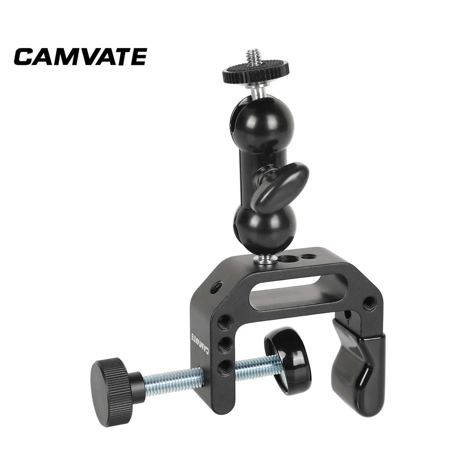 CAMVATE Универсальный c зажим Настольный держатель стенд с 1/4 &quot 20 для крепления