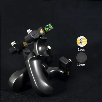 

HOT Powerful hunting slingshot polycarbonate and flat rubber band outdoor adult sports game sling shot 2019 new