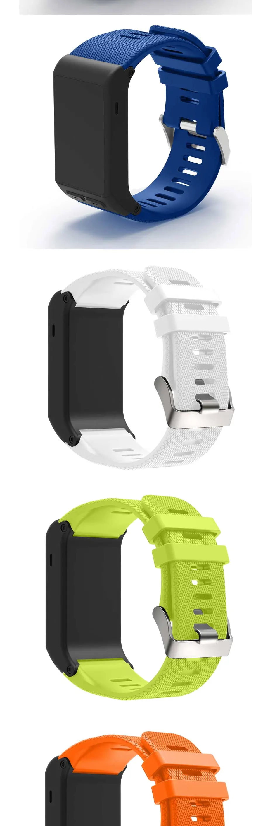 Weiches Silikon-Uhrenarmband für Garmin Vivoactive, Ersatz-Armband mit Werkzeug, Uhrenarmband für Vivoactive HR Armreif-Zubehör – Detail 3