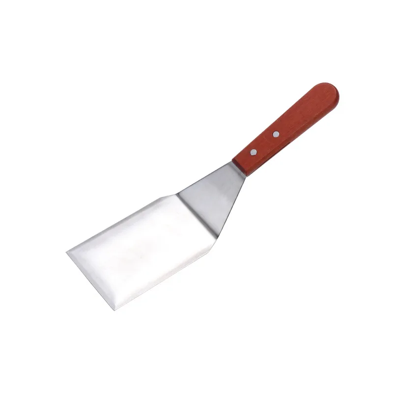 Stainless Steel Grill Metal Turner Spatula Hamburger Turner Pancake Burger Flipper for Flat Top Cast Iron BBQ Hibachi Cooking