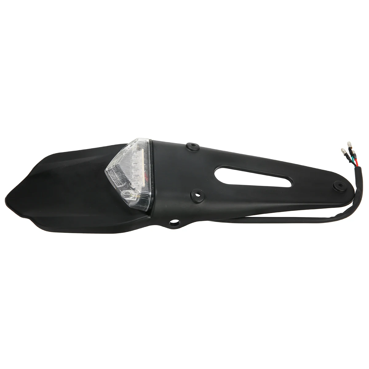 12V Motorcycle LED Stop Rear Tail Light ABS Plastic Motor Fender Brake Signal Lamp for Enduro Trials Trailbikes XR400