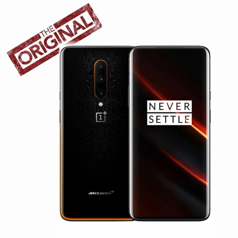 Глобальная ПЗУ OnePlus 7T Pro Snapdragon 855+ 8 Гб 12 Гб ОЗУ 256 ГБ 6,67 ''AMOLED экран 90 Гц Частота обновления 48 МП Тройная камера 4085 мА NFC