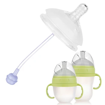 

150ML&240ML BPA Free Baby Feeding Bottle Safe Food Grade Silicone Infant Juice Milk Water Feeding Bottle Cups