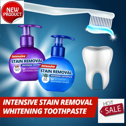

Stain Removal Whitening Toothpaste Fight Bleeding Gums Toothpaste Tooth Cleaning, Oral Care Whitening Press Type