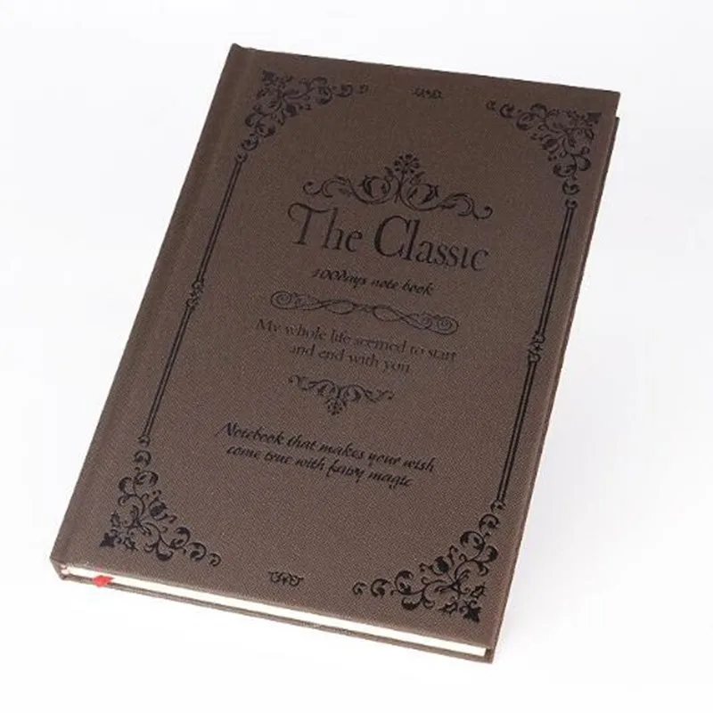 

Hardcover notebook classic European notepad A5 hardcover diary notebooks