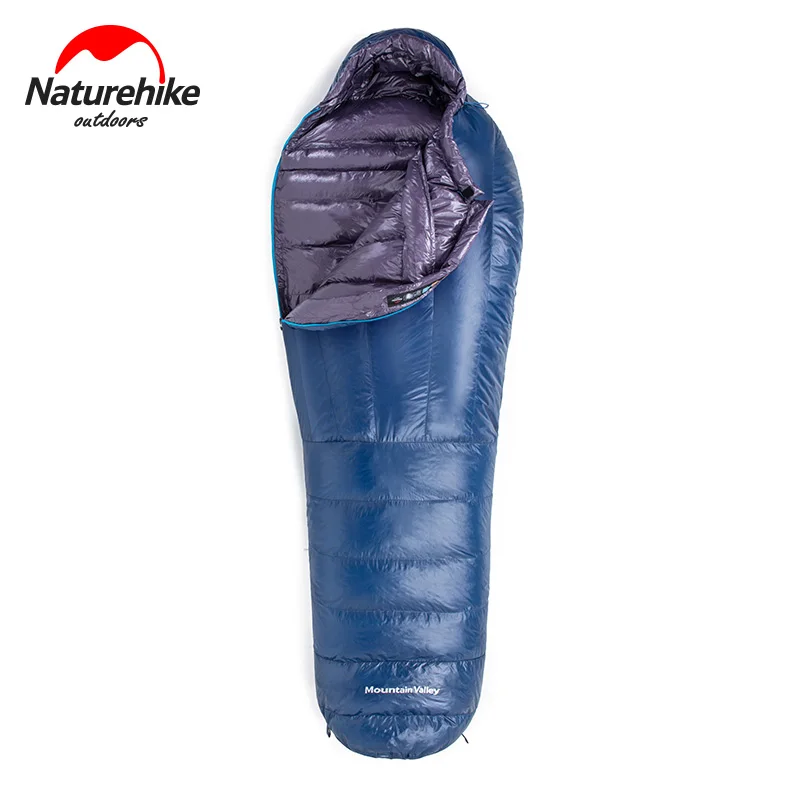 Naturehike ULG 400/700/1000 гусиный пух спальный мешок-15℃/4℃ зимнего кемпинга на открытом воздухе взрослых спальный мешок