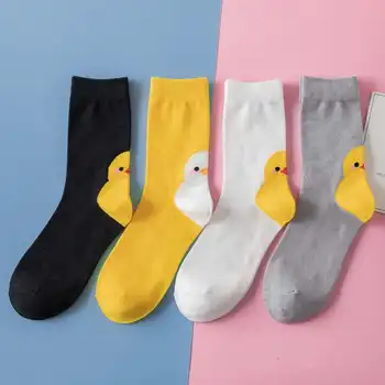 

Spring and summer net red new cartoon animal women's stockings chicken cute socks