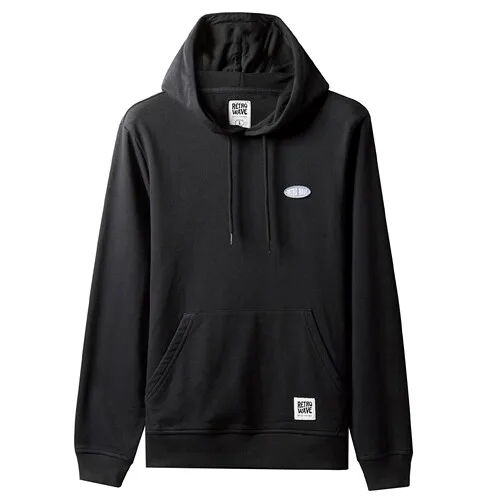 51Black Giordano мужской свитшот кенгуру, с капюшоном из натурального хлопка,с небольшой вышивкой на груди - Цвет: 51Black