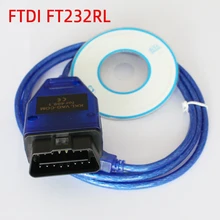 Beyisi kkl vag com 409.1 ftdi ft232rl usb VAG-COM kkl 409 cabo vag ferramenta de scanner diagnóstico para volkswagen vw audi skoda seat